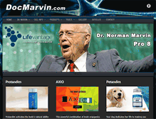 Tablet Screenshot of docmarvin.com